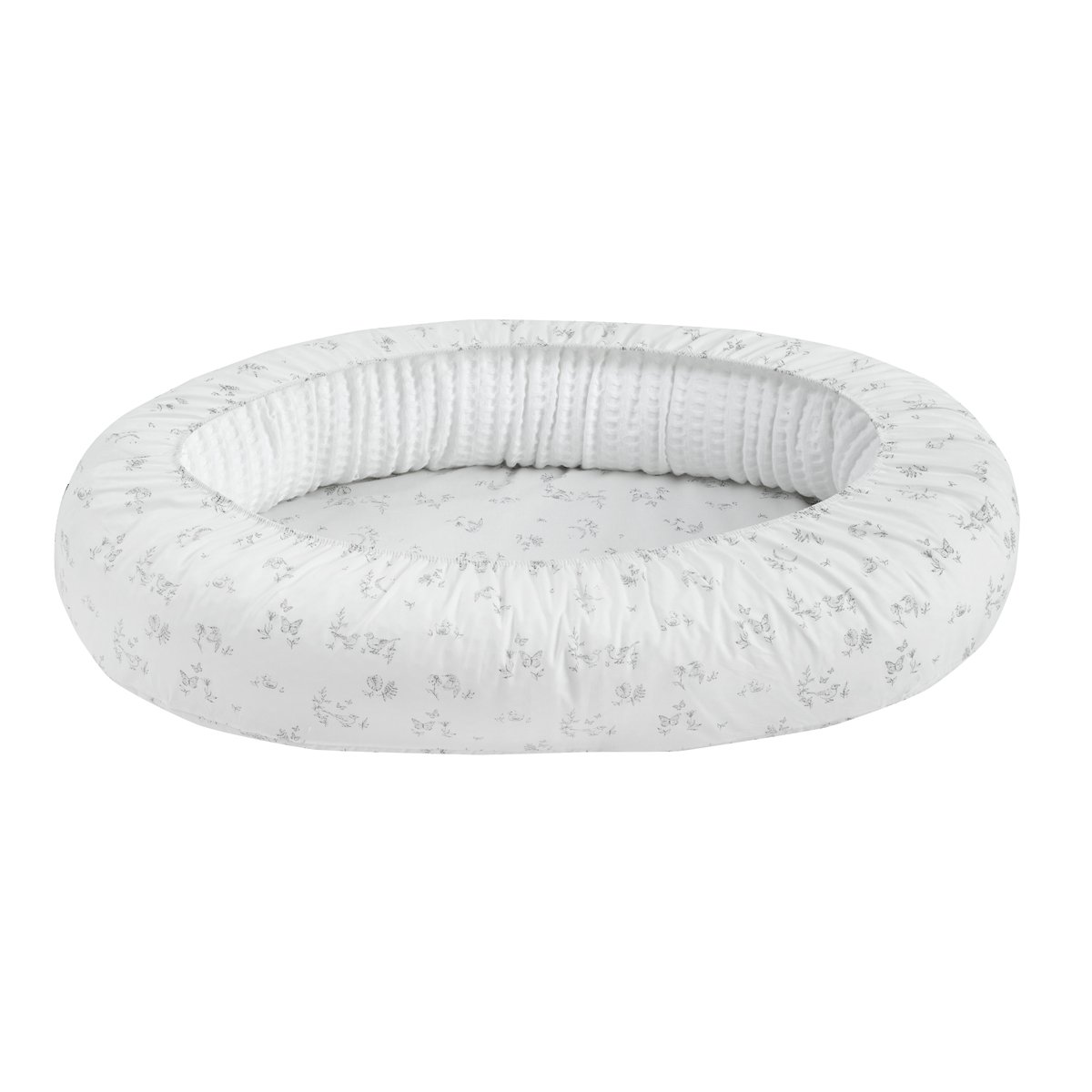 CUNA NIDO BEBE MERLO 55x90x15 CM CRUDO& Cambrass