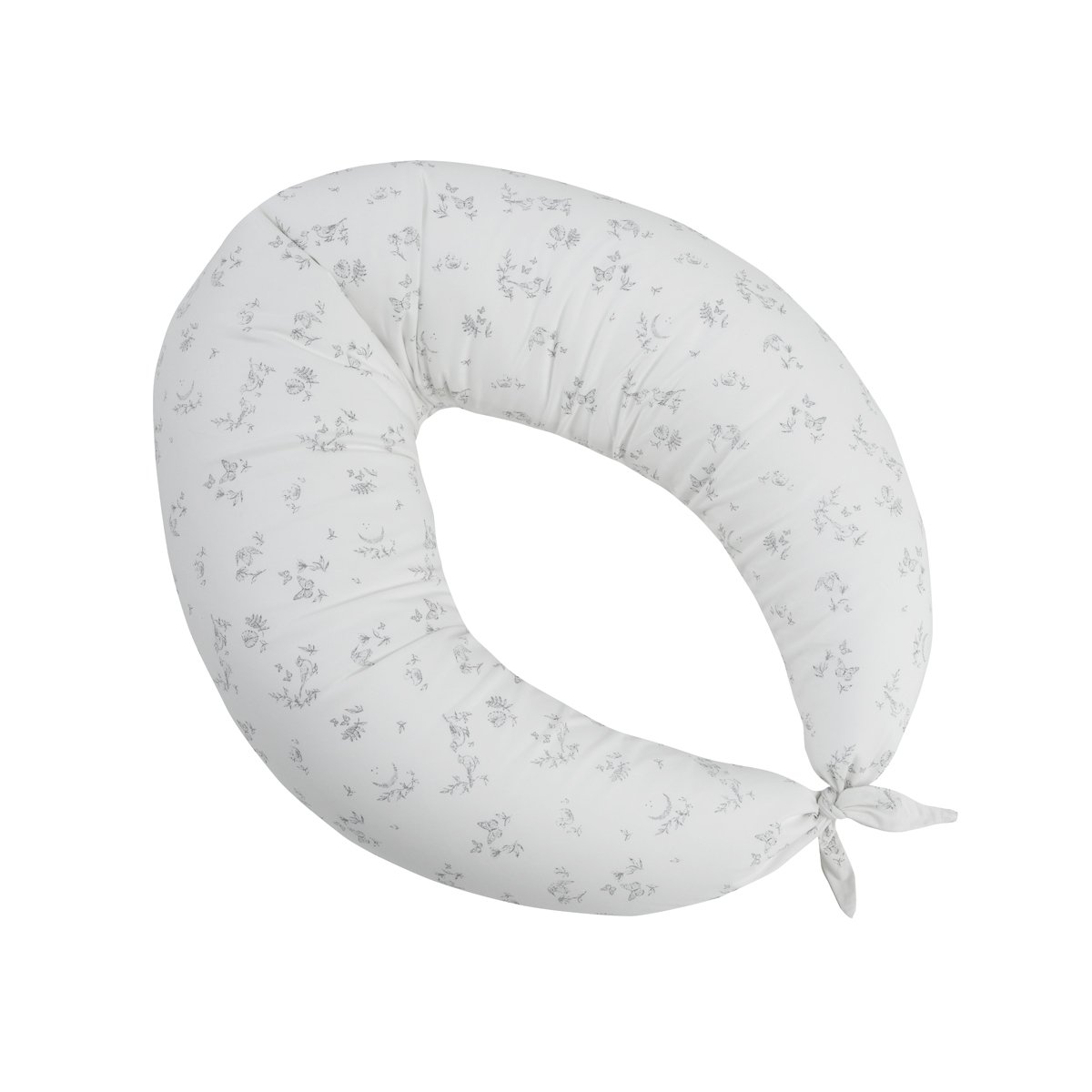 COJIN DE LACTANCIA LUNA 80x185x16 CM MERLO CRUDO& Cambrass
