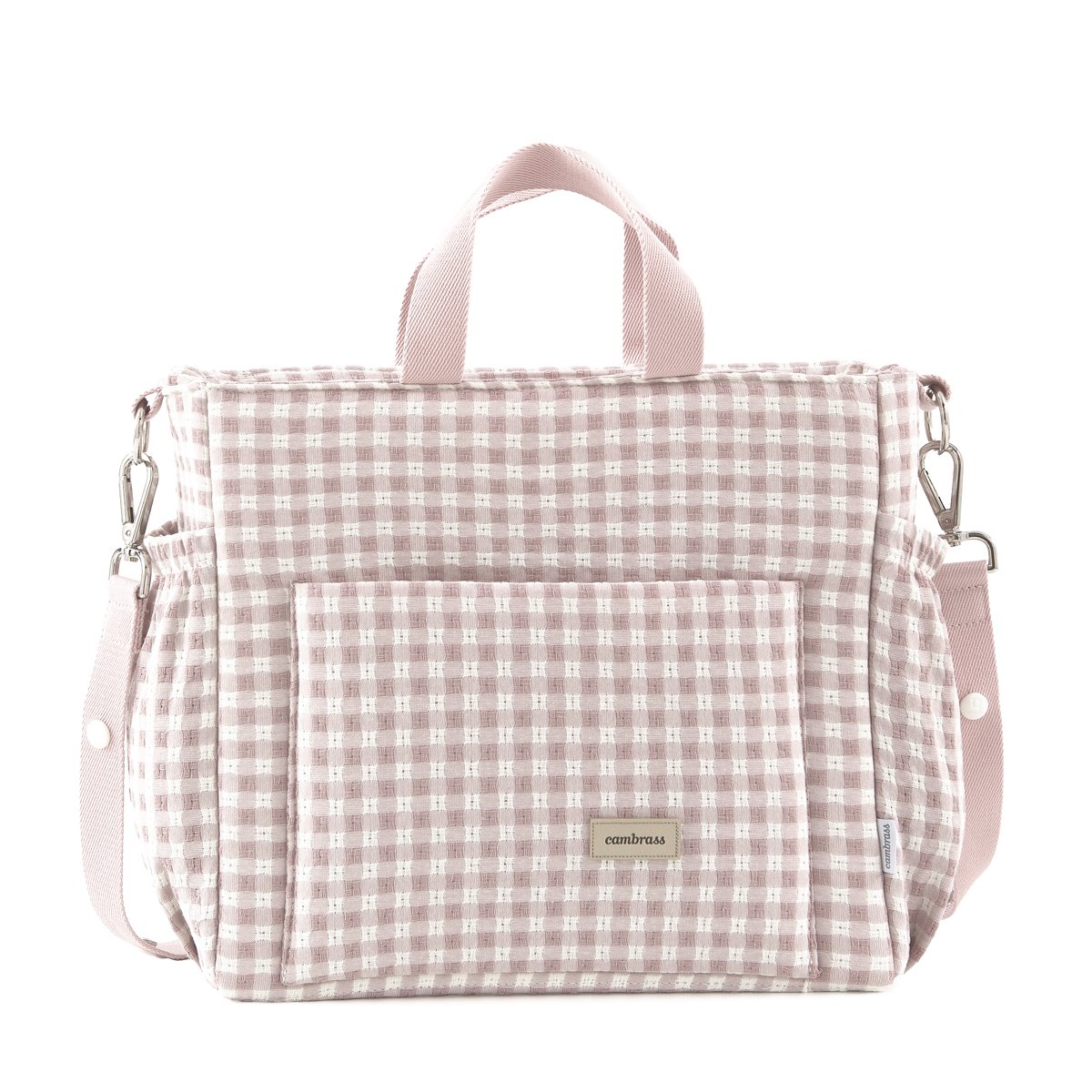 BOLSO MATERNAL PACK VICKY ROSA 16x43x37 CM& Cambrass