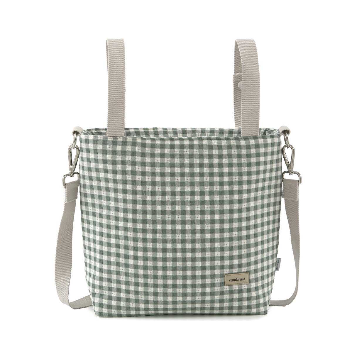 BOLSO TALEGA VICKY VERDE 12x40x35 CM& Cambrass