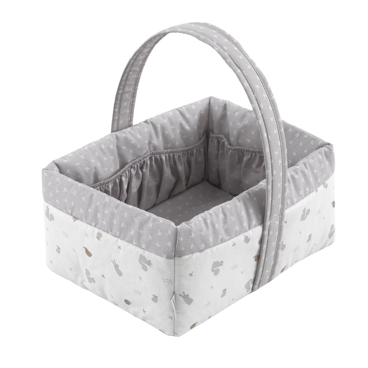 CESTA CANASTILLA 22.5x29x29 CM ARDI GRIS& Cambrass