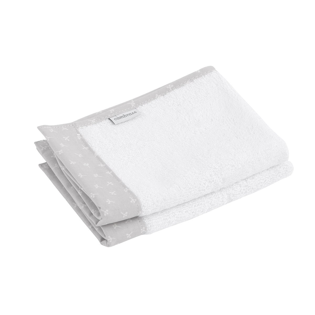 JUEGO 2 TOALLAS ARDI GRIS 25x35x1 CM& Cambrass