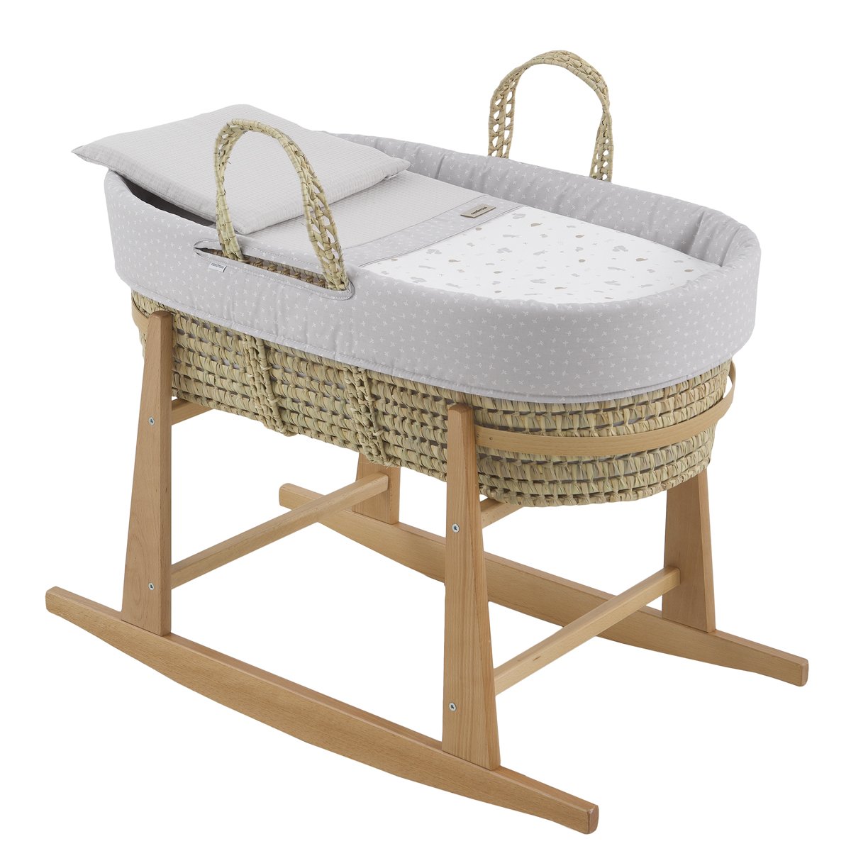 MOISES PALMA ACOLCH+PATA M.NAT ARDI GRIS/NATURAL 39x80x61 CM& Cambrass