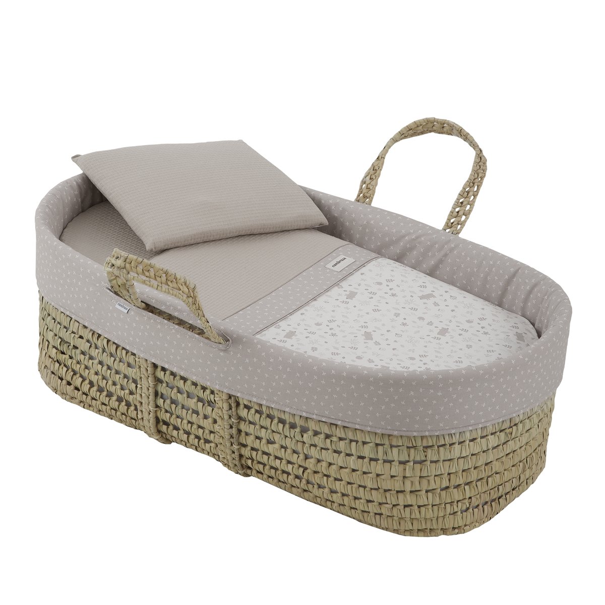 MOISES DE PALMA ACOLCHADO UNE ABETE BEIGE 39x80x25 CM& Cambrass