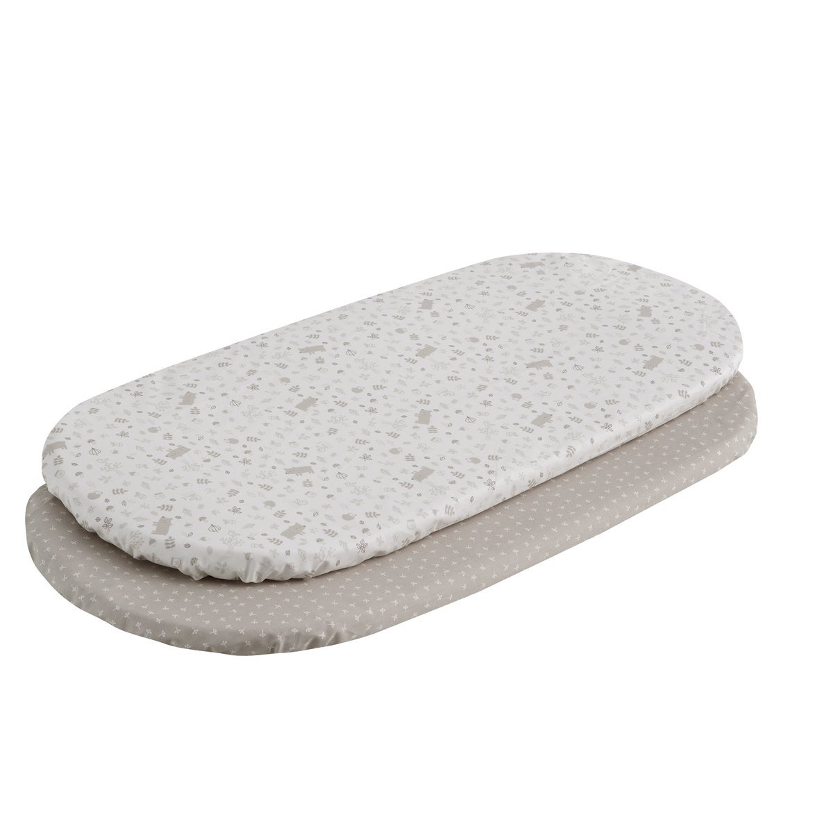 BAJERA MOISES/CARRO PACK 2 UD. 35x80x7 CM ABETE BEIGE& Cambrass