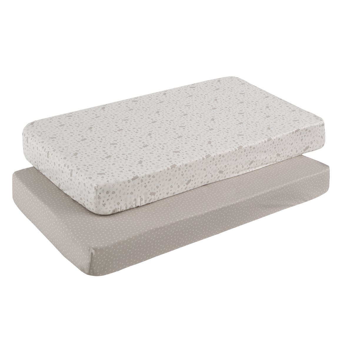 BAJERA CUNA 60 PACK 2 UDS. 60x120x17 CM ABETE BEIGE& Cambrass