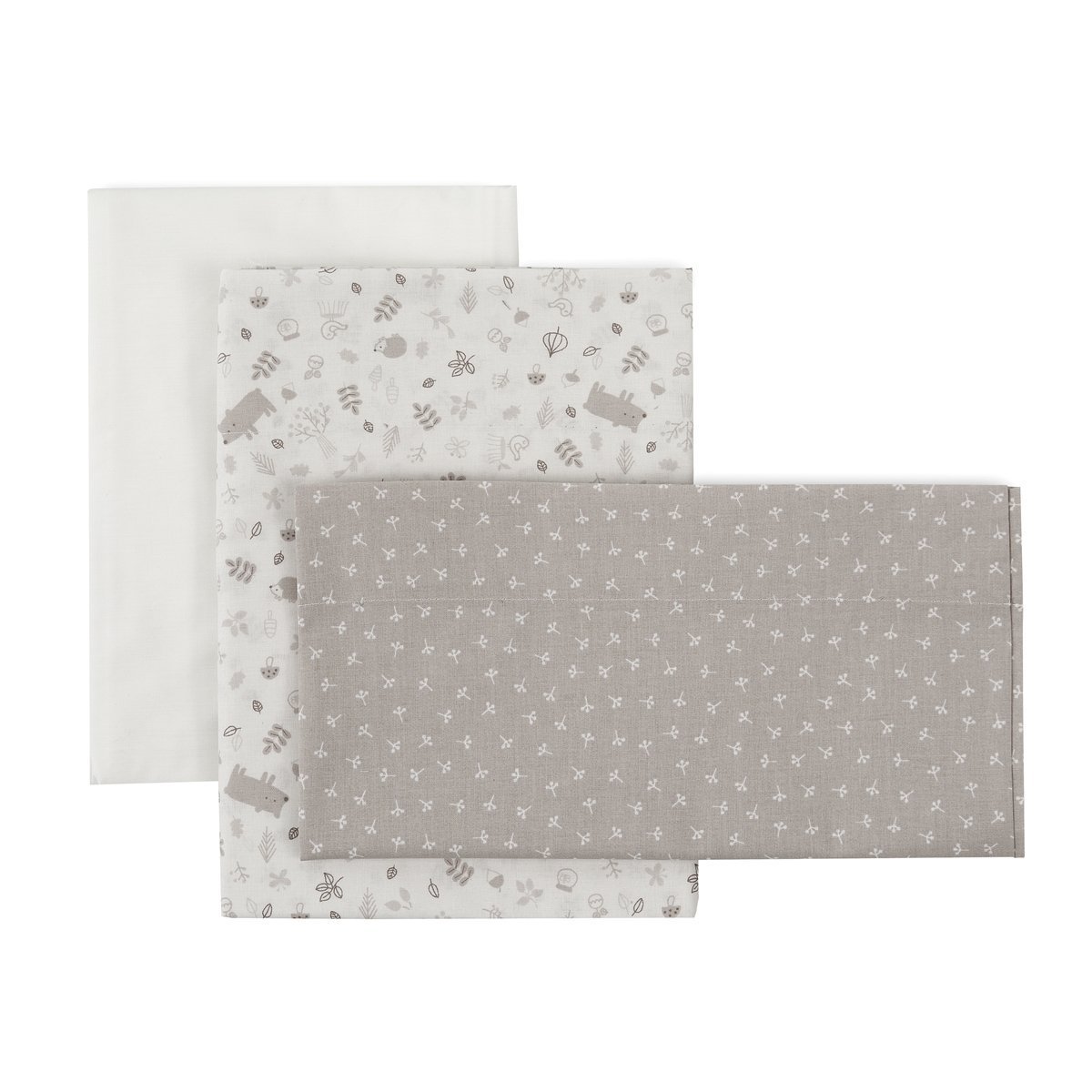 SABANA CUNA 3 PCS (CUNA 70) 70x140x1 CM ABETE BEIGE& Cambrass