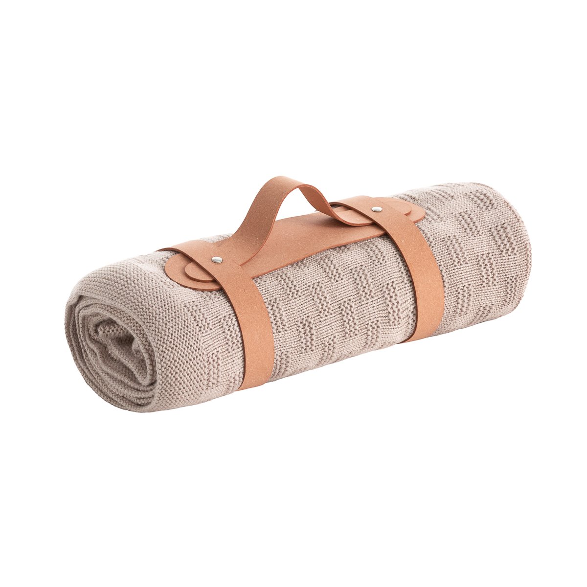 MANTA PUNTO BAMBOO 80x100x1 CM TRAMA NATURAL& Cambrass