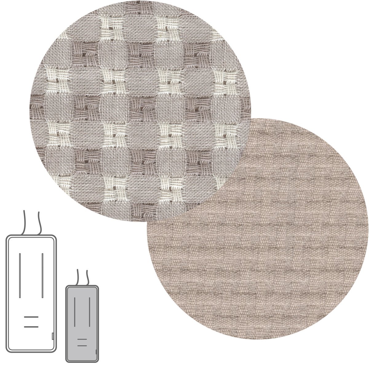 COLCHONETA SILLA PASEO.R.RECTA VICKY BEIGE 30x80x1 CM& Cambrass