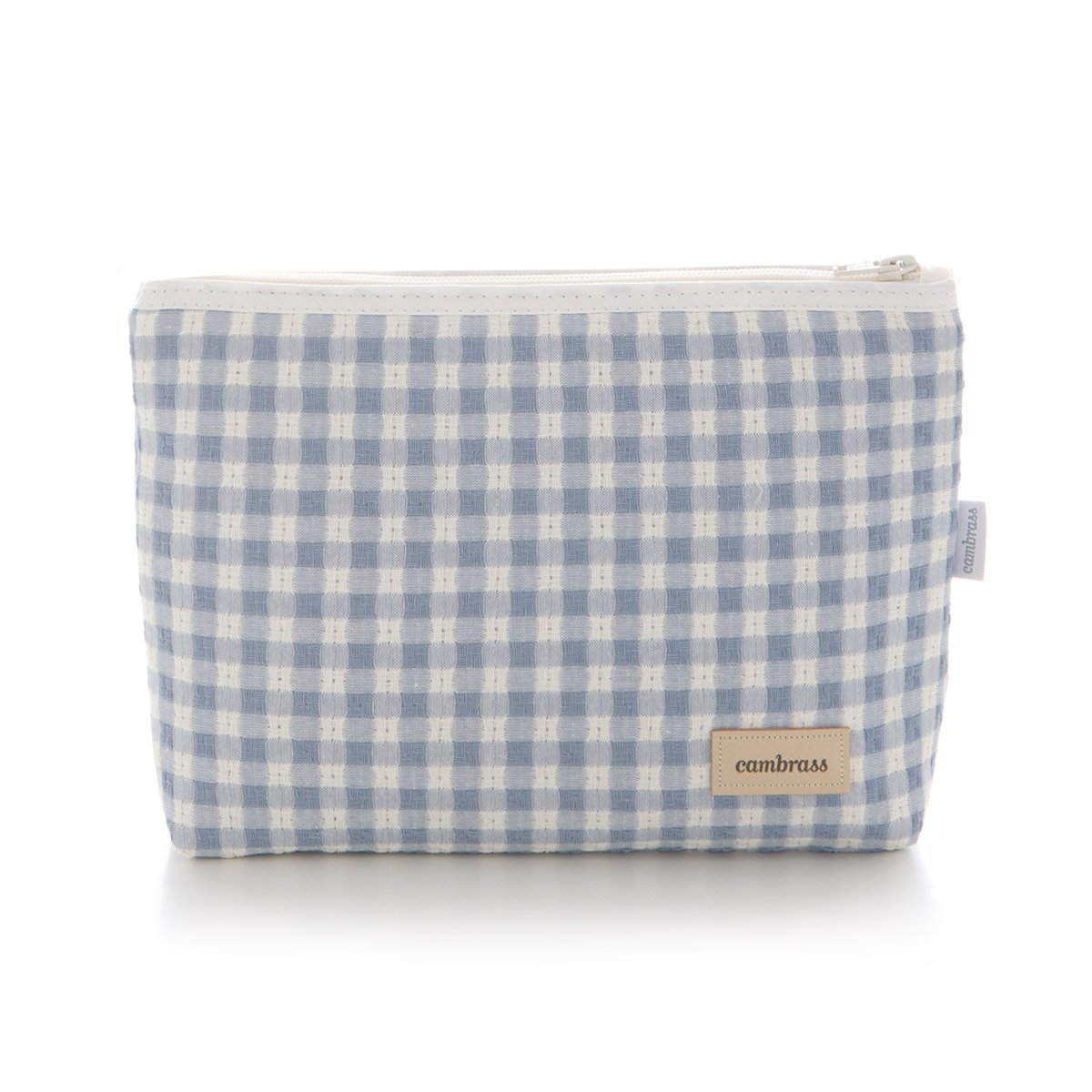 BOLSA ASEO VICKY AZUL 6x28x20 CM& Cambrass