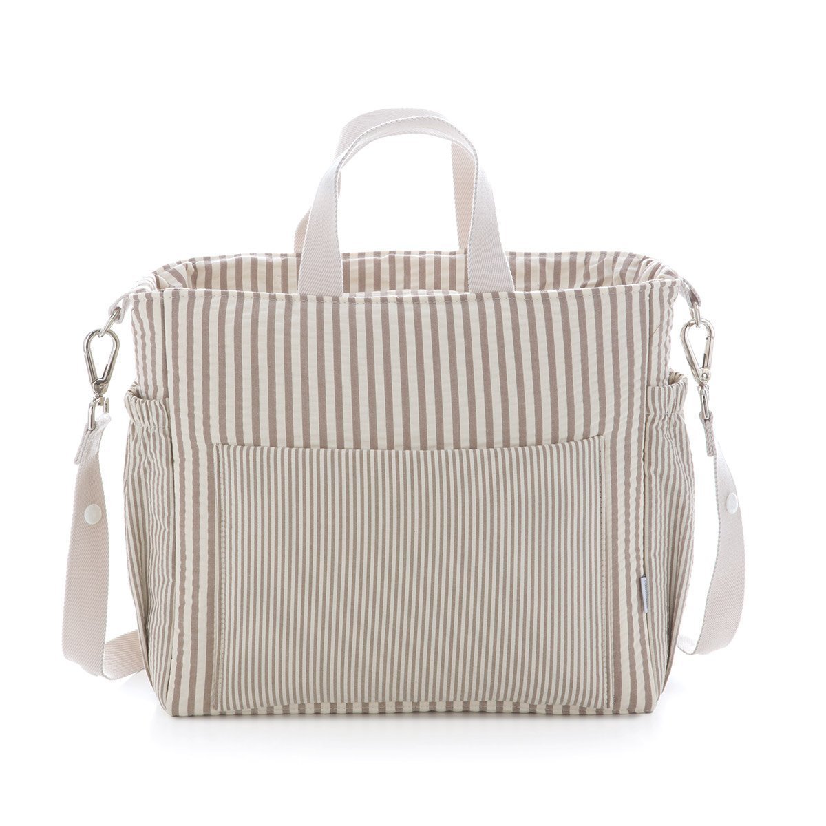 BOLSO MATERNAL PACK DERBY BEIGE 16x43x37 CM& Cambrass