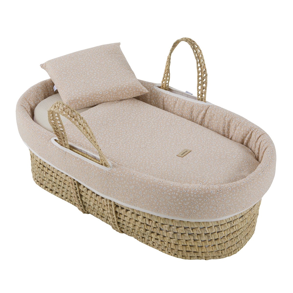 MOISES DE PALMA ACOLCHADO UNE RUSTIC ROSA 39x80x25 CM& Cambrass