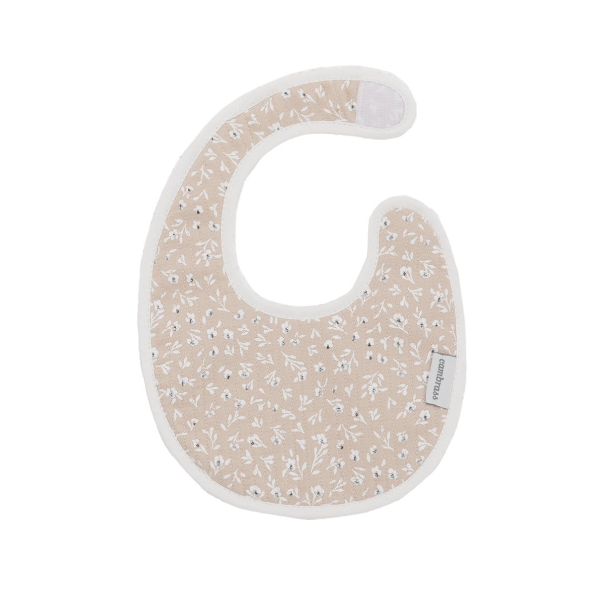 BABERO REDONDO CON VELCRO RUSTIC ROSA 16x19x1 CM& Cambrass