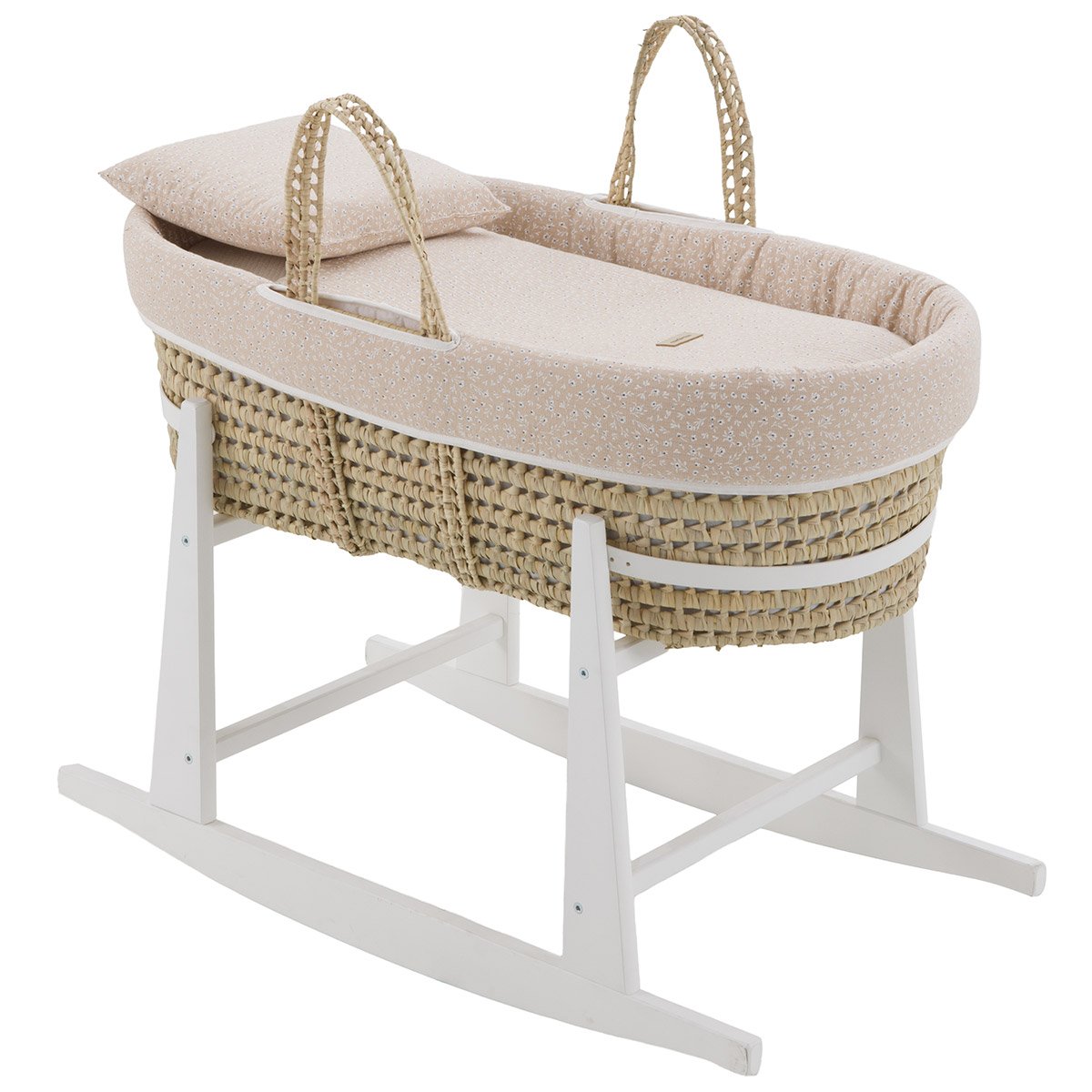 MOISES PALMA ACOLCH+PATA M.BCO RUSTIC ROSA 39x80x61 CM& Cambrass