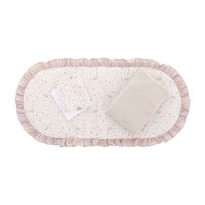 PACK COLCHA CAPAZO ABETE BEIGE 35x75x1 CM& Cambrass