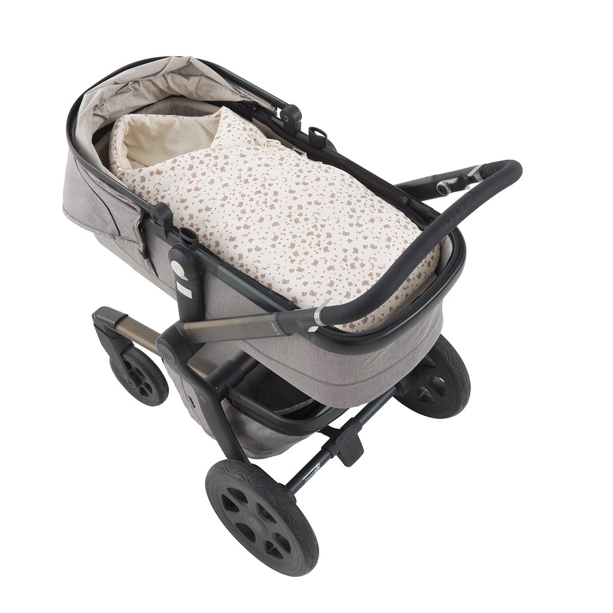 SACO CAPAZO CRUZADO REVERS. NATURALE MARRON 40x80x5 CM& Cambrass