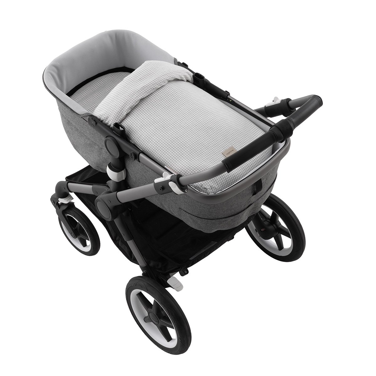 SACO CAPAZO + COLCHONETA POLO GREY 35x80x6 CM& Cambrass