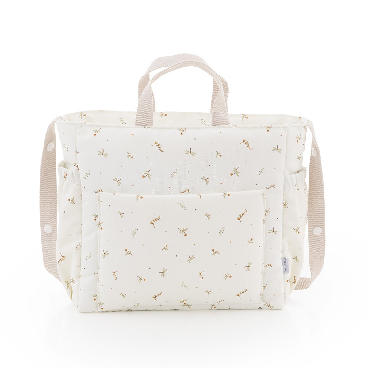 BOLSO MATERNAL PACK BRUCA SAND 16x43x37 CM& Cambrass
