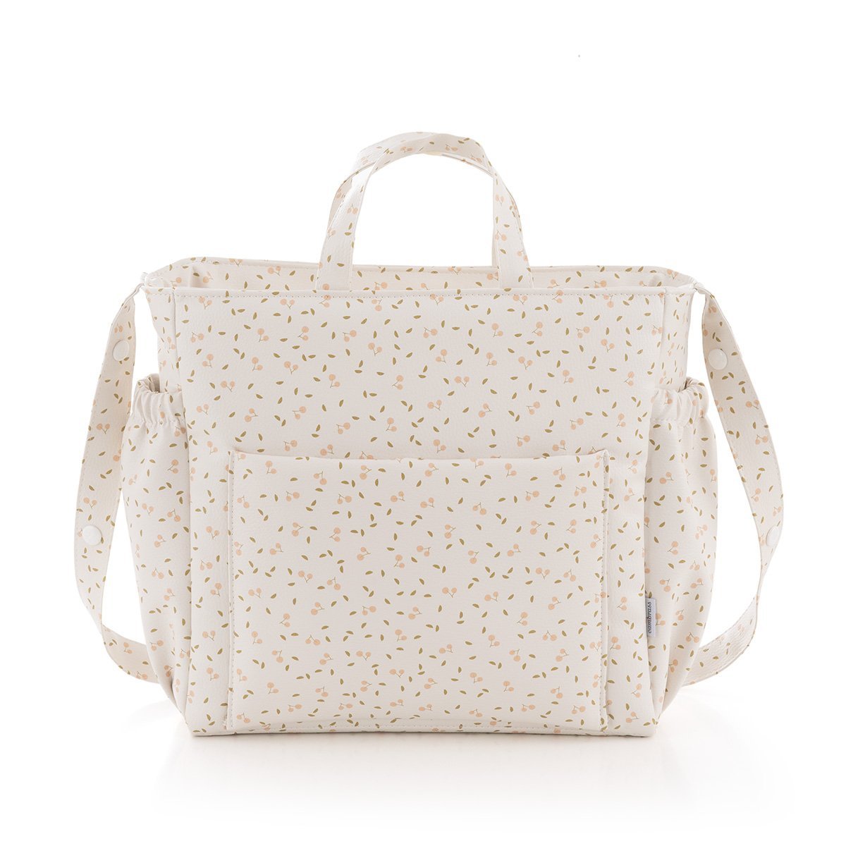 BOLSO MATERNAL PACK CHERRY ROSA 16x43x37 CM& Cambrass
