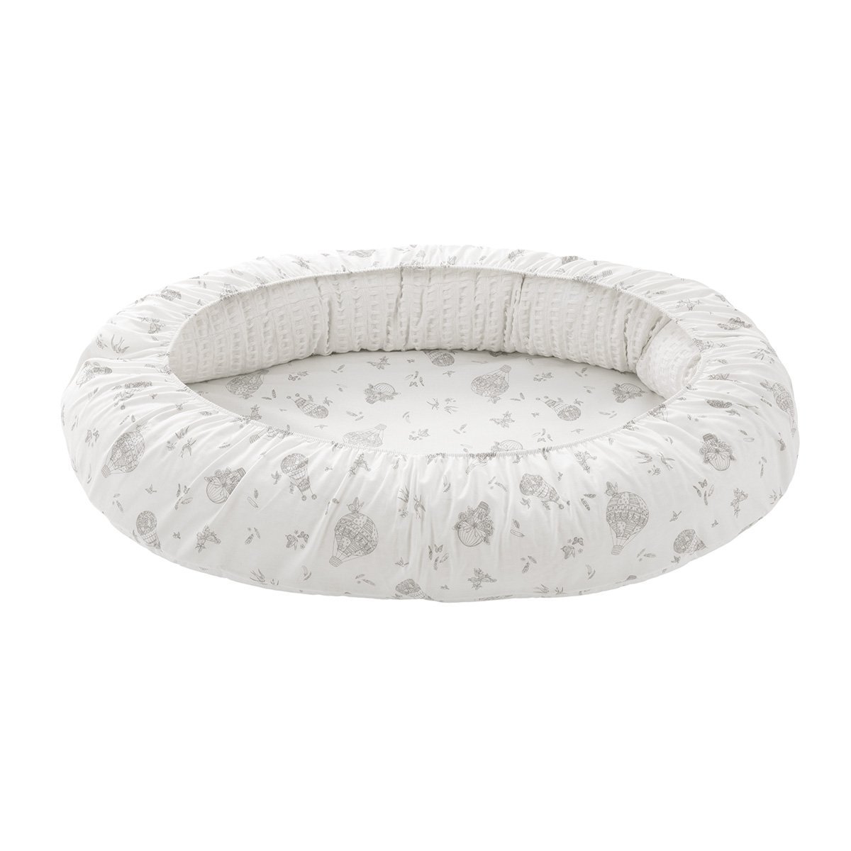 CUNA NIDO BEBE GLOBE 55x90x15 CM CRUDO& Cambrass