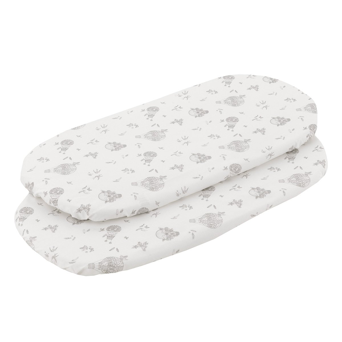 BAJERA MOISES/CARRO PACK 2 UD. 35x80x7 CM GLOBE CRUDO& Cambrass