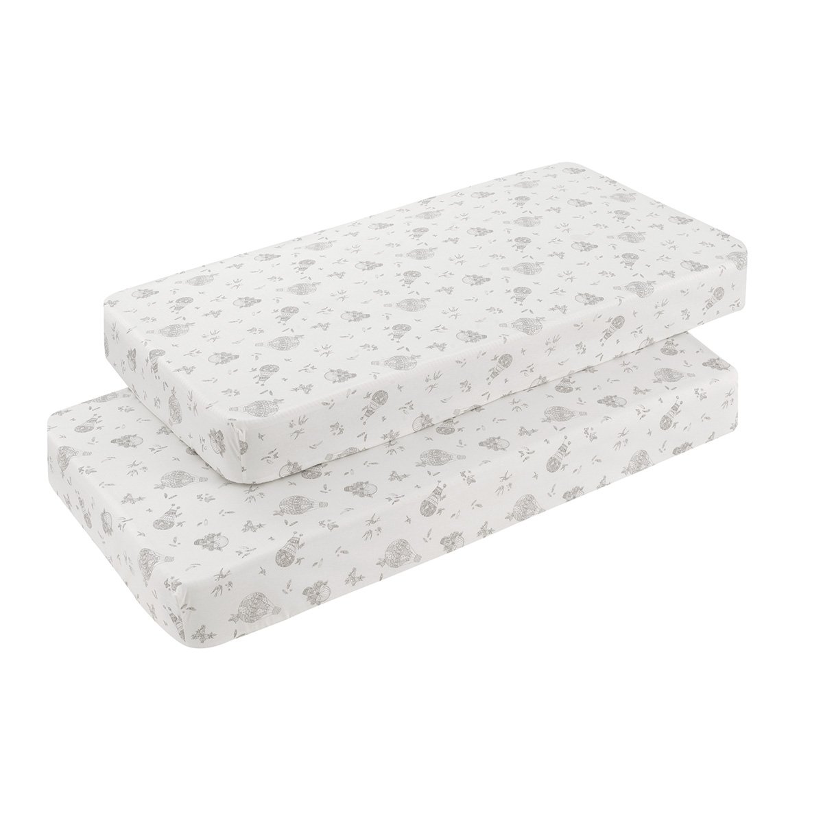 BAJERA CUNA 60 PACK 2 UDS. 60x120x17 CM GLOBE CRUDO& Cambrass