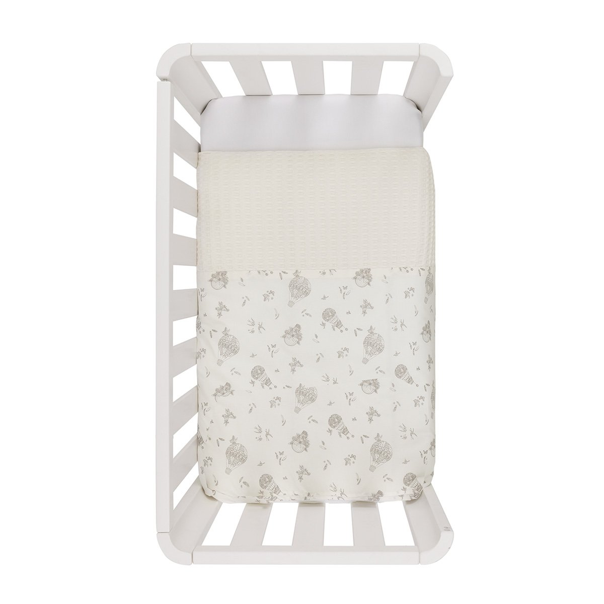 FUNDA NORDICA MINICUNA 70x77x1 CM GLOBE CRUDO& Cambrass