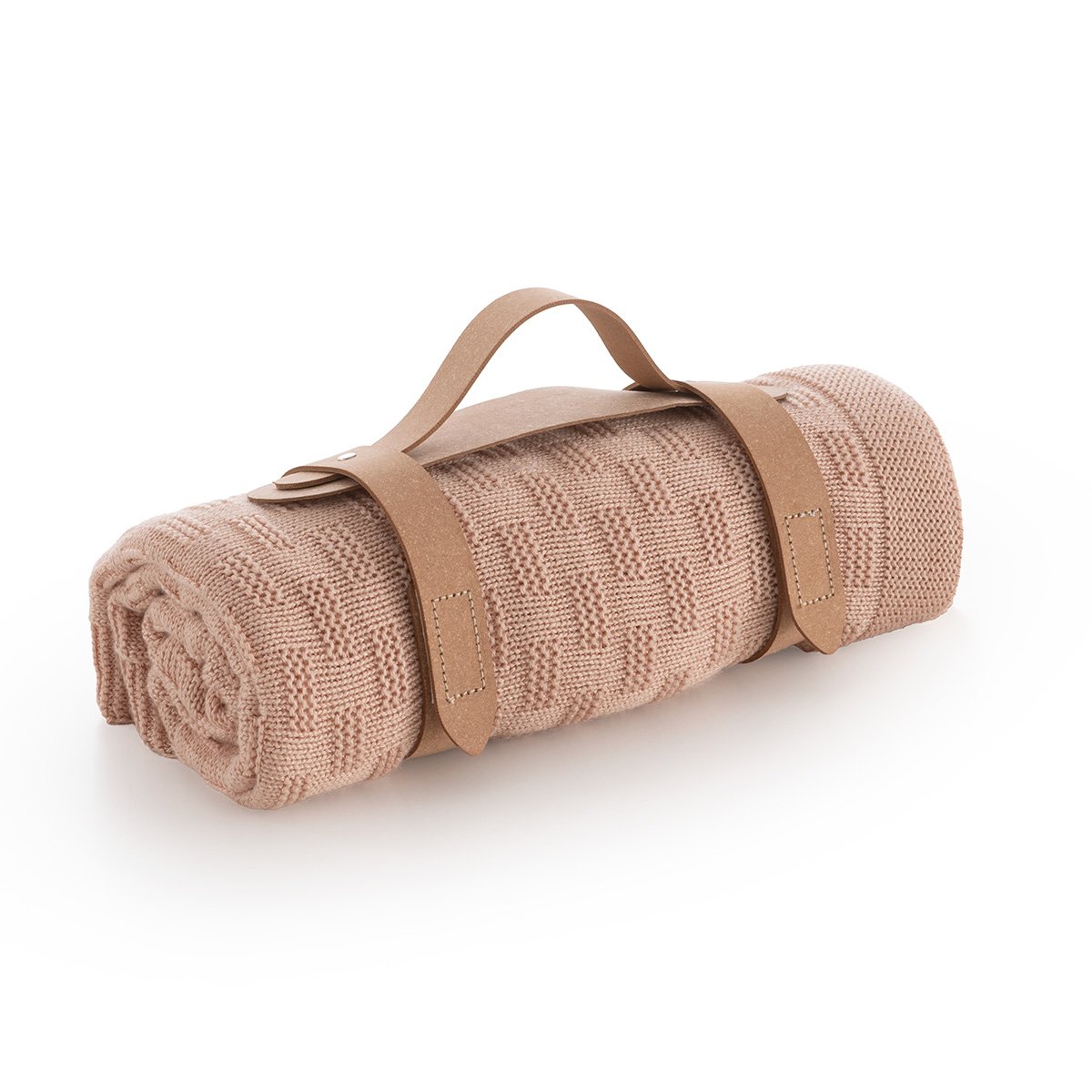 MANTA PUNTO BAMBOO 80x100x1 CM TRAMA BLUSH& Cambrass