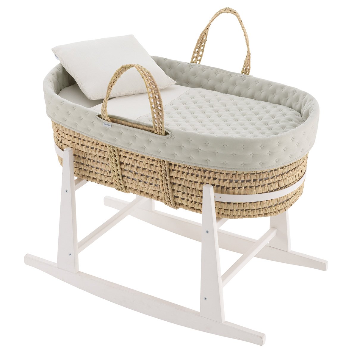 MOISES PALMA ACOLCH+PATA M.BCO TENDER MINT 39x80x61 CM& Cambrass