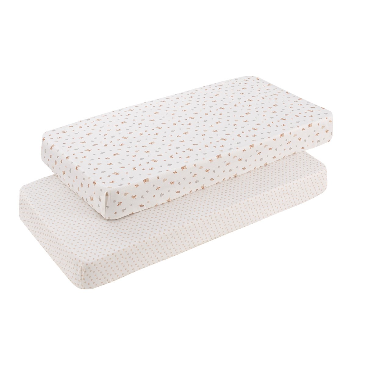 BAJERA CUNA 60 PACK 2 UDS. 60x120x17 CM SENDA BEIGE& Cambrass