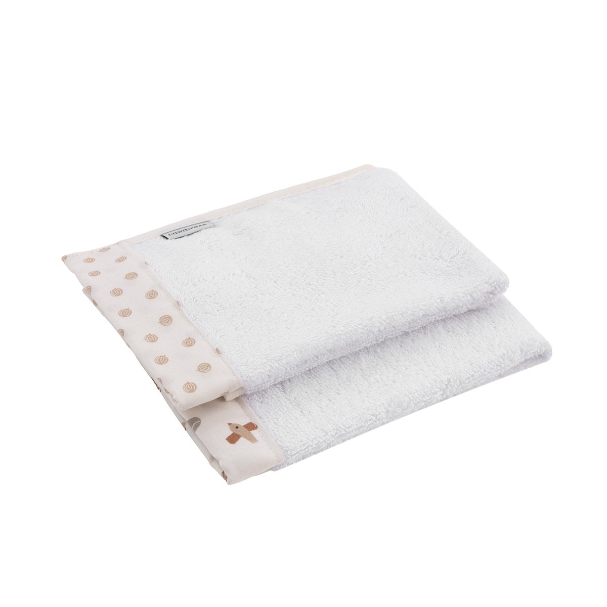 JUEGO 2 TOALLAS SENDA BEIGE 25x35x1 CM& Cambrass