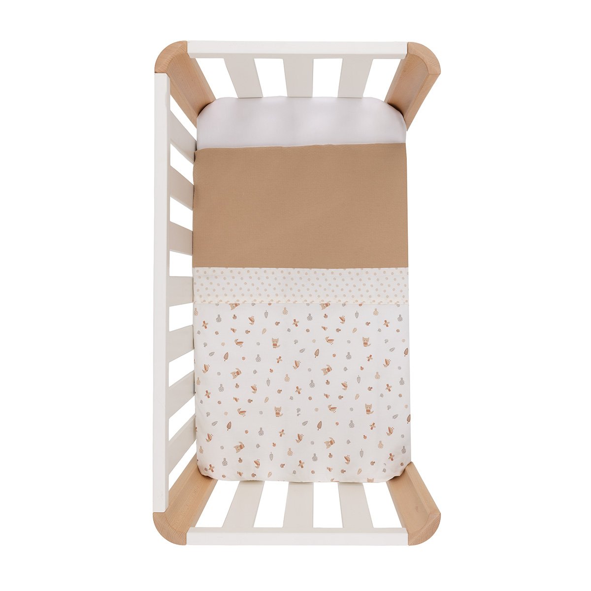 FUNDA NORDICA MINICUNA 70x77x1 CM SENDA BEIGE& Cambrass