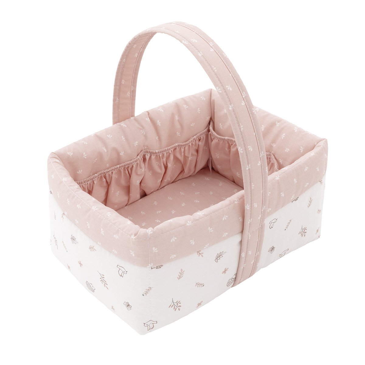 CESTA CANASTILLA 22.5x29x29 CM CALMA ROSA& Cambrass