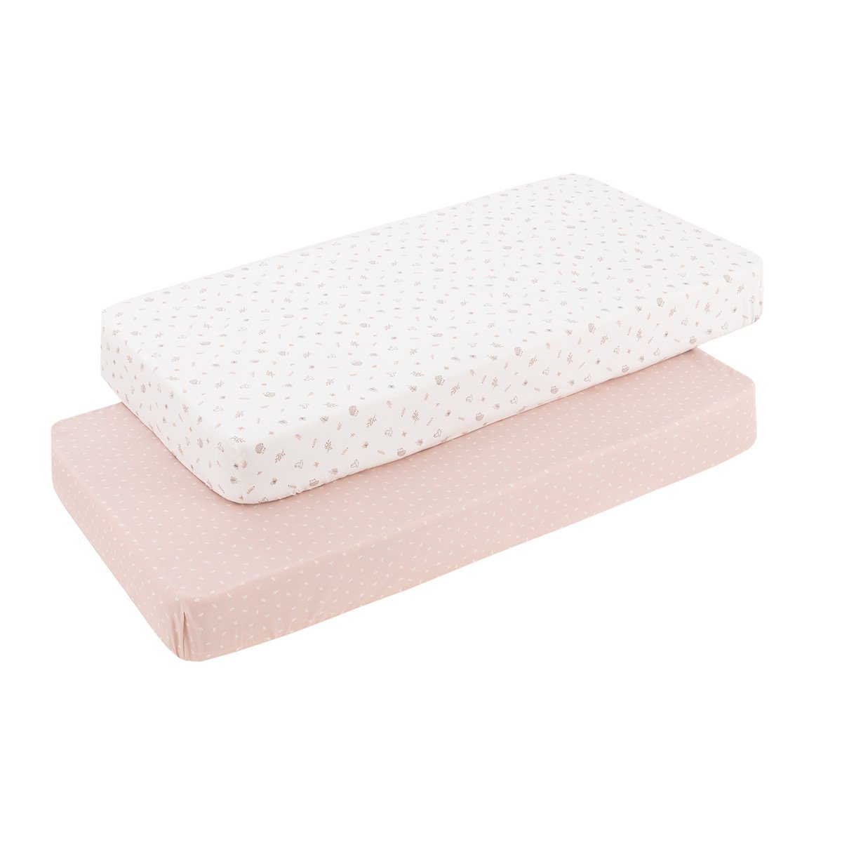 BAJERA CUNA 60 PACK 2 UDS. 60x120x17 CM CALMA ROSA& Cambrass