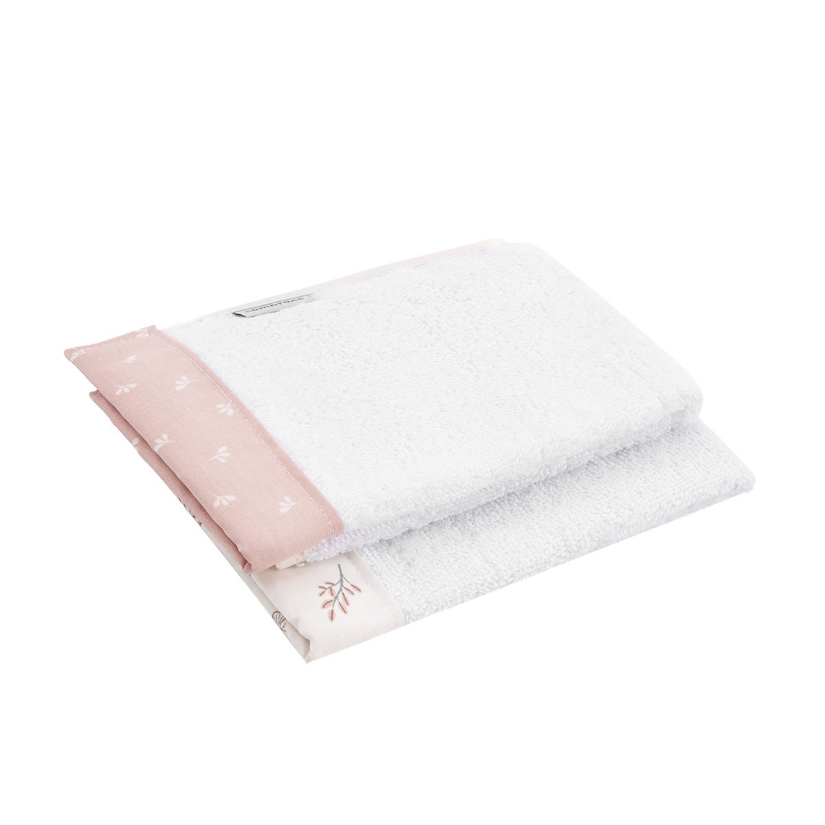 JUEGO 2 TOALLAS CALMA ROSA 25x35x1 CM& Cambrass