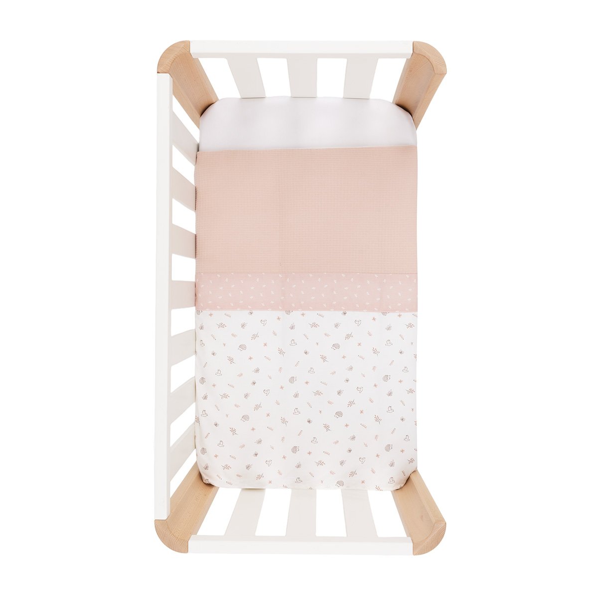 FUNDA NORDICA MINICUNA 70x77x1 CM CALMA ROSA& Cambrass