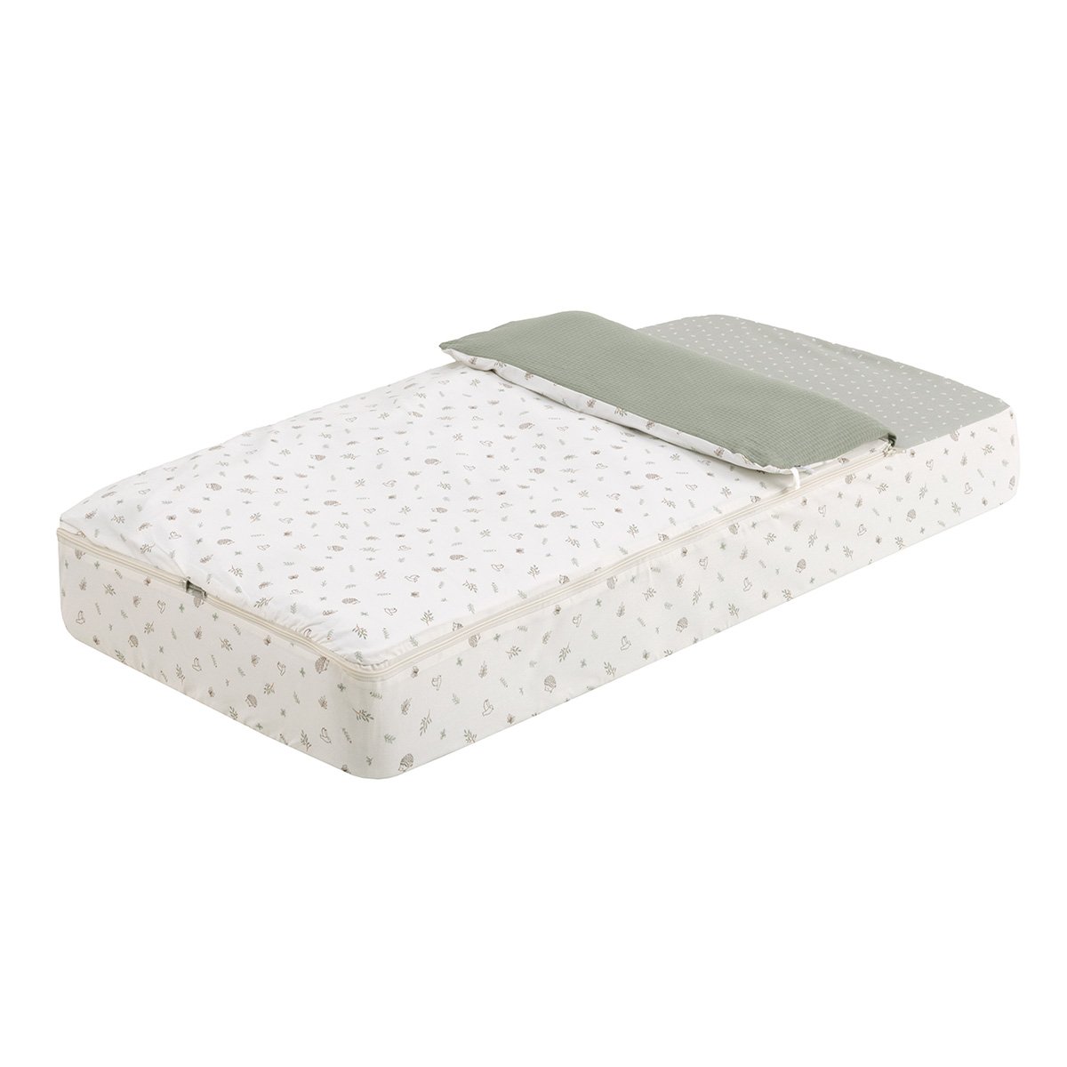SACO DE CUNA I/V CALMA VERDE 60x120x3 CM& Cambrass