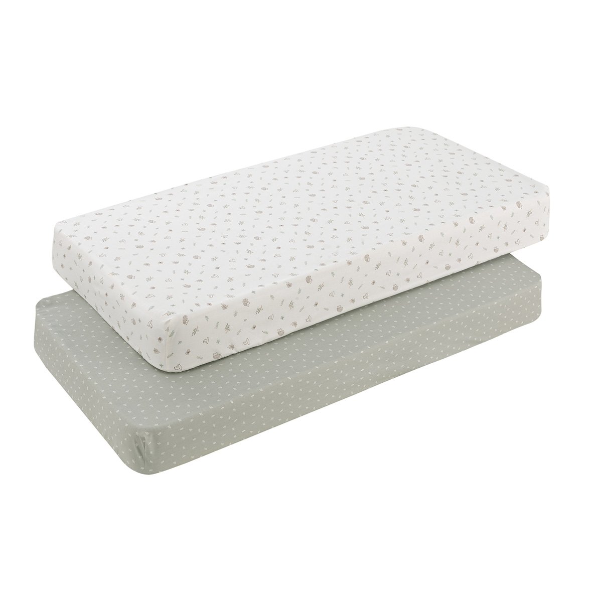 BAJERA CUNA 60 PACK 2 UDS. 60x120x17 CM CALMA VERDE& Cambrass