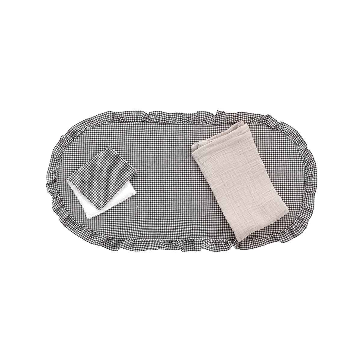 PACK COLCHA CAPAZO POLO BLACK 35x75x1 CM& Cambrass