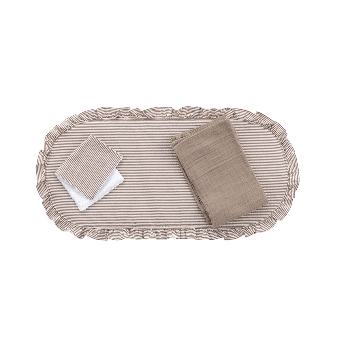 PACK COLCHA CAPAZO CANDELA WINE 35x75x1 CM& Cambrass