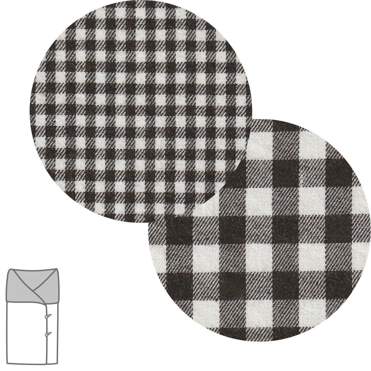 SACO CAPAZO X SIN CAPUCHA POLO BLACK 33x70x5 CM& Cambrass