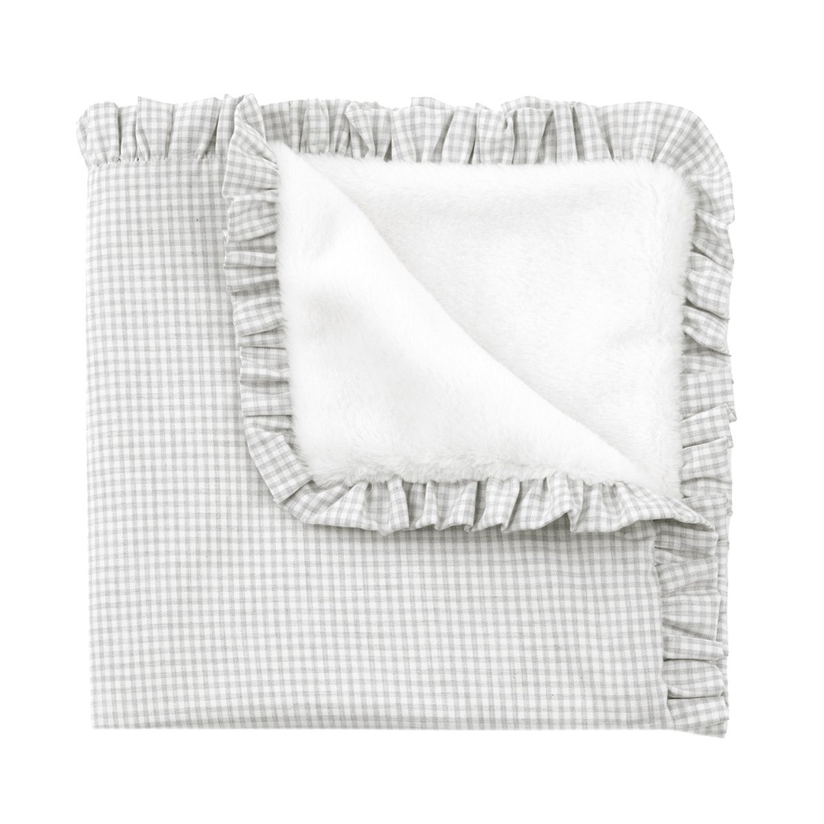 MANTA REVERSIBLE 65x65x1 CM POLO GREY& Cambrass