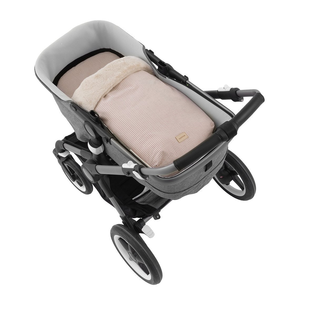 SACO CAPAZO+COLCHONETA INVIERN CANDELA WINE 35x80x6 CM& Cambrass