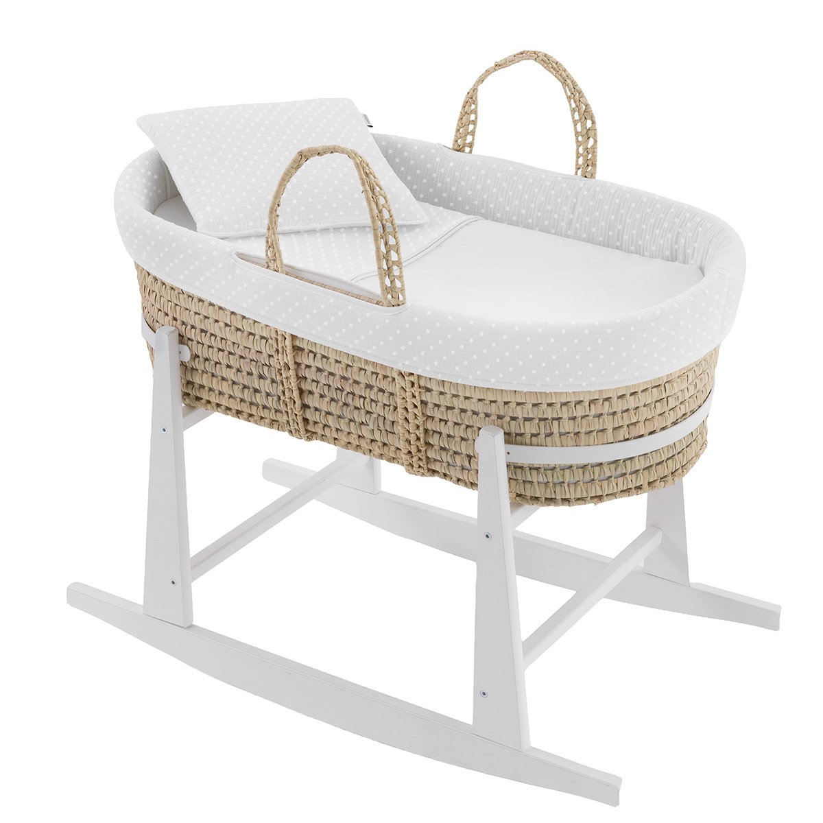 MOISES PALMA ACOLCH+PATA M.BCO UNIC CRUDO/BCO 39x80x61 CM& Cambrass
