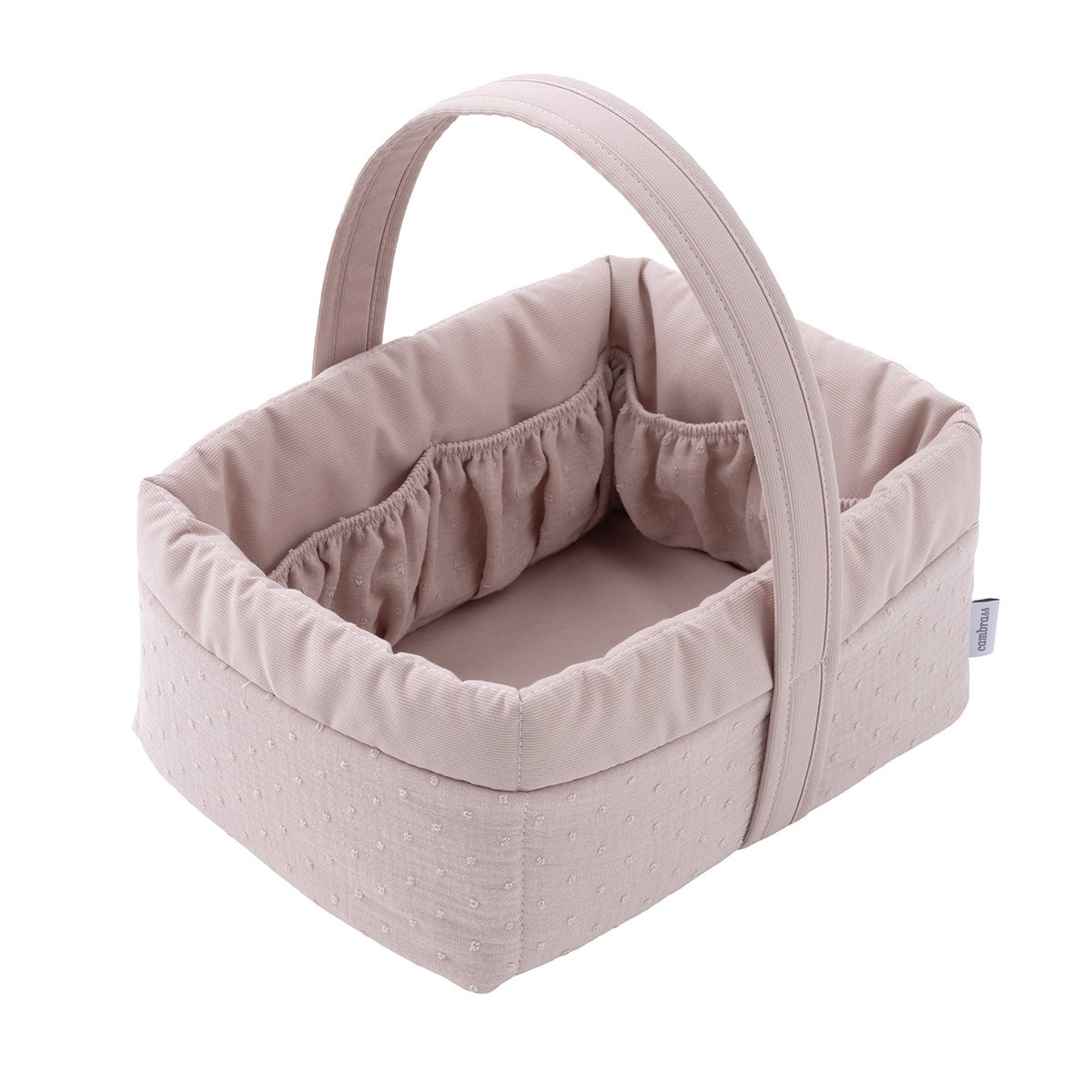 CESTA CANASTILLA 22.5x29x29 CM UNIC ROSA& Cambrass