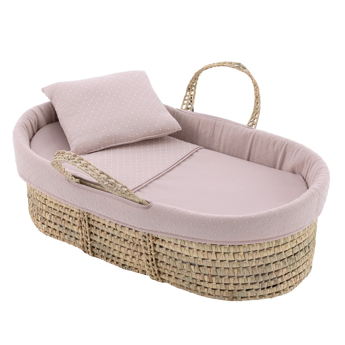 MOISES DE PALMA ACOLCHADO UNE UNIC ROSA 39x80x25 CM& Cambrass