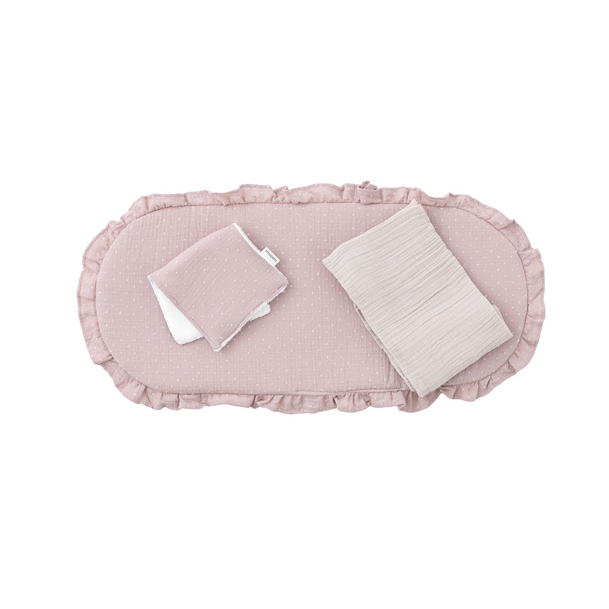 PACK COLCHONETA CAPAZO UNIC ROSA 35x75x1 CM& Cambrass