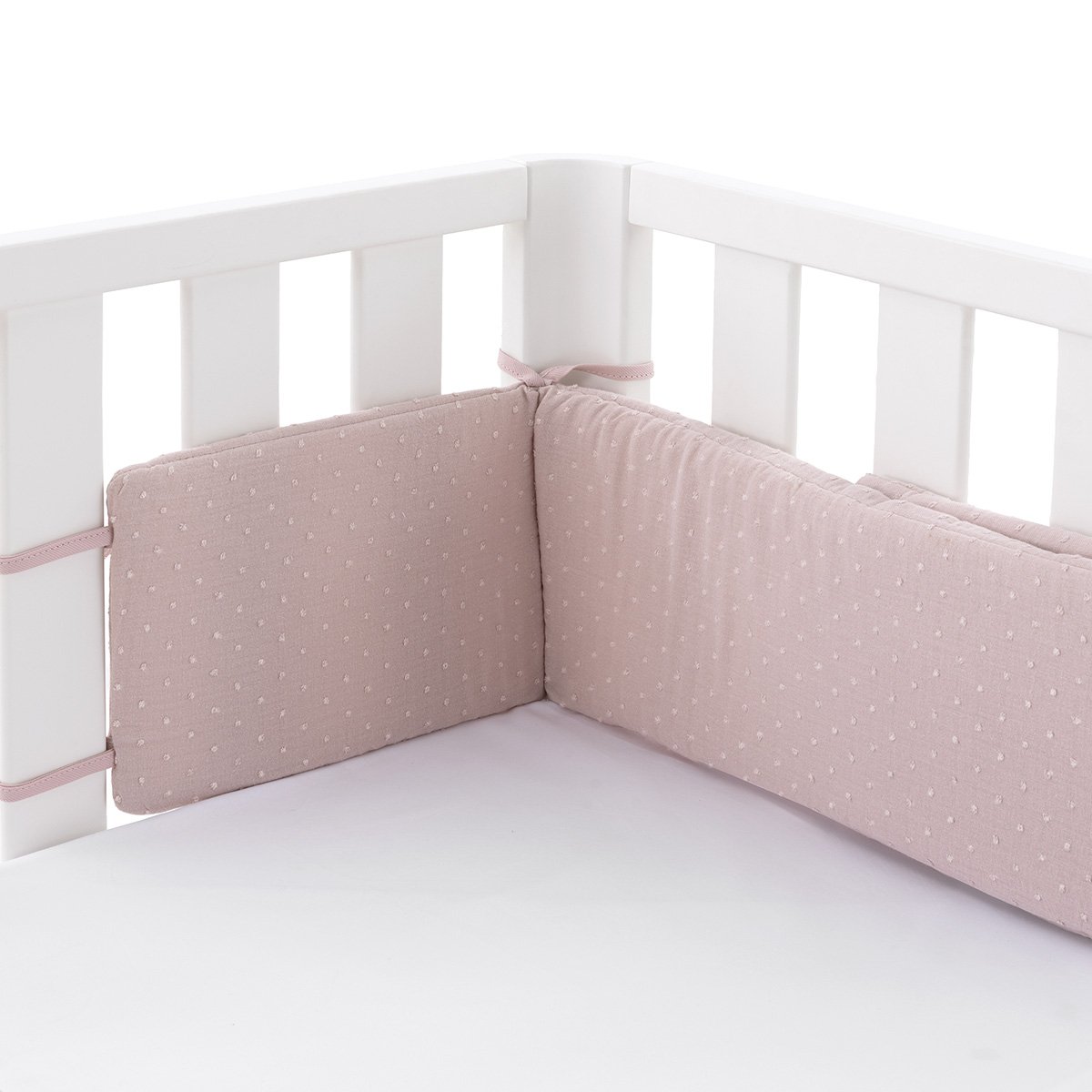 PROTECTOR CUNA DOCO 103x19x2 CM UNIC ROSA& Cambrass