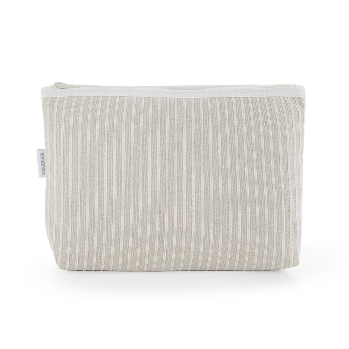 BOLSA ASEO SIRA BEIGE 6x28x20 CM& Cambrass