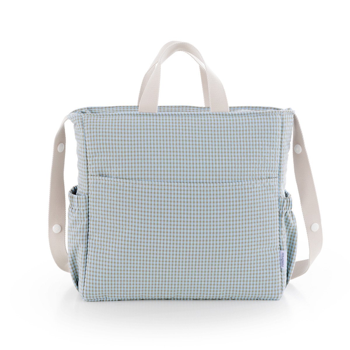 BOLSO MATERNAL PACK TAYLOR AZUL 16x43x37 CM& Cambrass